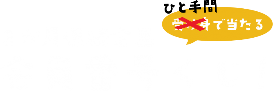 3か月連続企画 ひと手間で当たる 会員番号くじ Sr猫柳本線ポケット